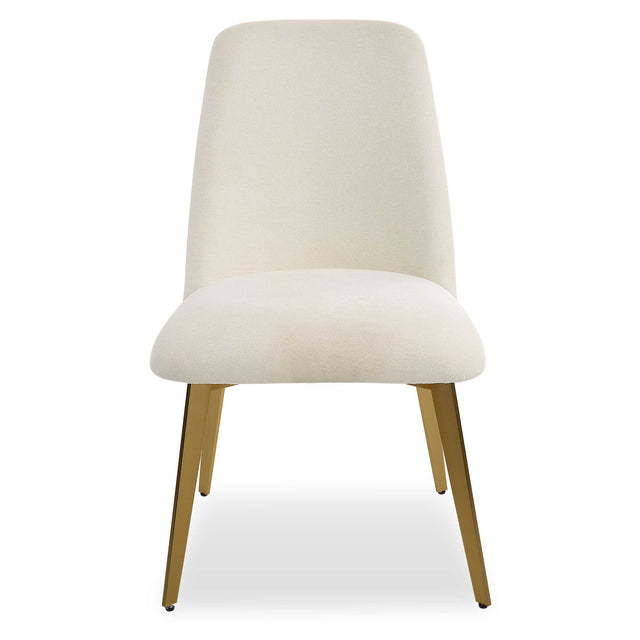 Vantage Fabric Dining Chair - White by Uttermost - View 1