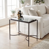 Eisen Textured Glass Accent Table - Bronze by Uttermost - View 2