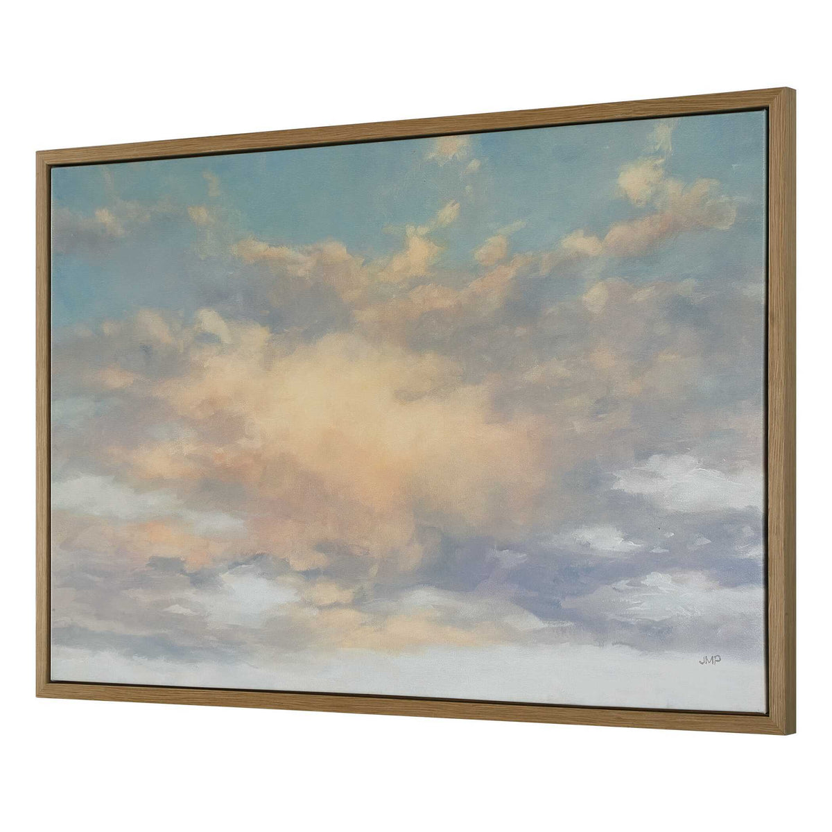 Take Me Higher Framed Sky Art Blue / Orange / Pink / Purple / White / Woodtone / Yellow - Light Blue / Pink by Uttermost - View 4
