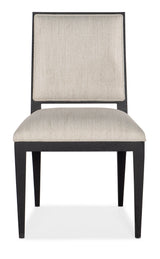 Linville Falls Linn Cove Upholstered Side Chair (Set of 2) - Beige / Black by Hooker Furniture - View 3