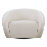 DeSoto Swivel Chair Cream - White by Uttermost - View 1