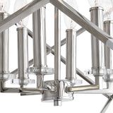 Euclid 6 Light Cube Pendant Nickel - Silver by Uttermost - View 4