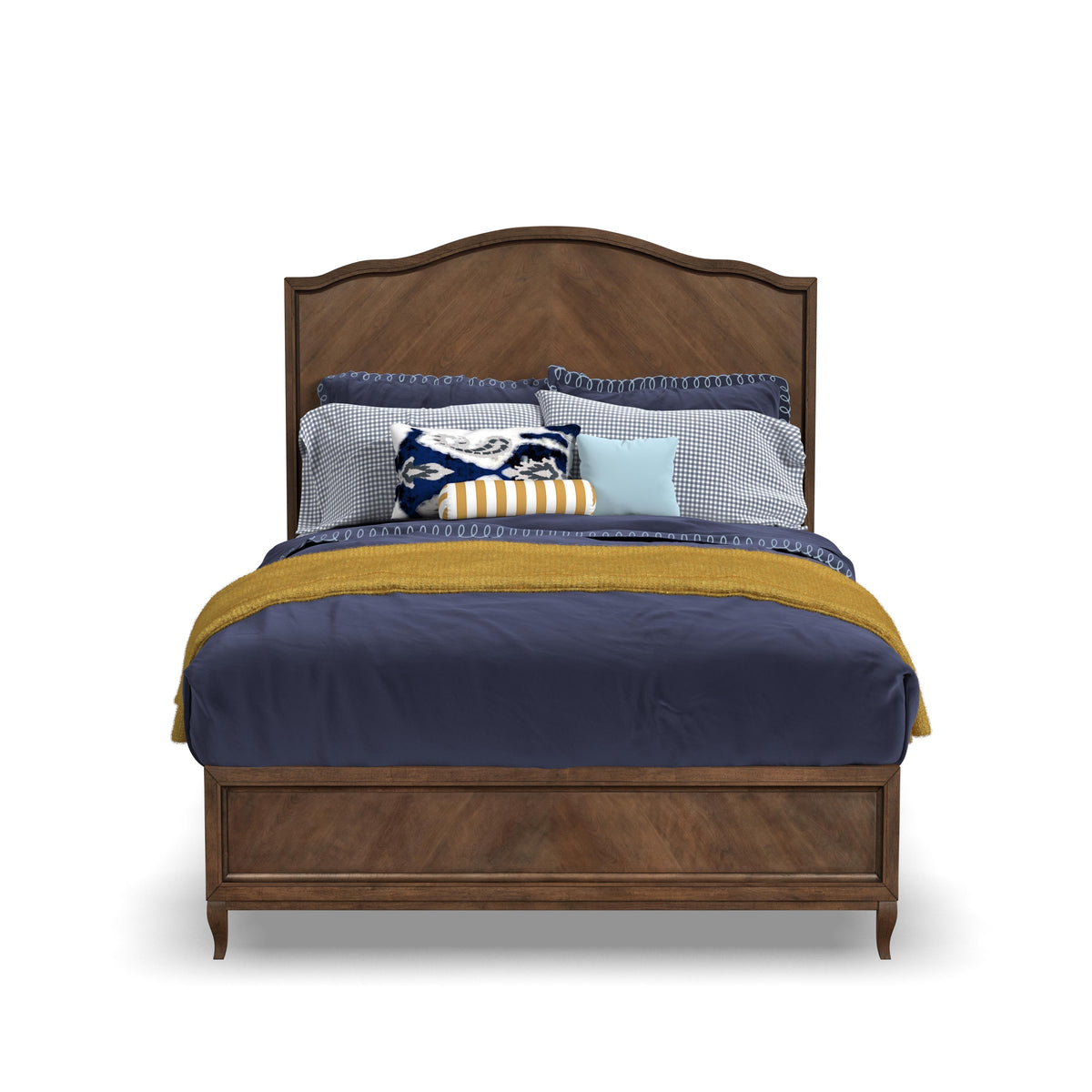 Bellevue Queen Bed - Whiskey Brown | Flexsteel