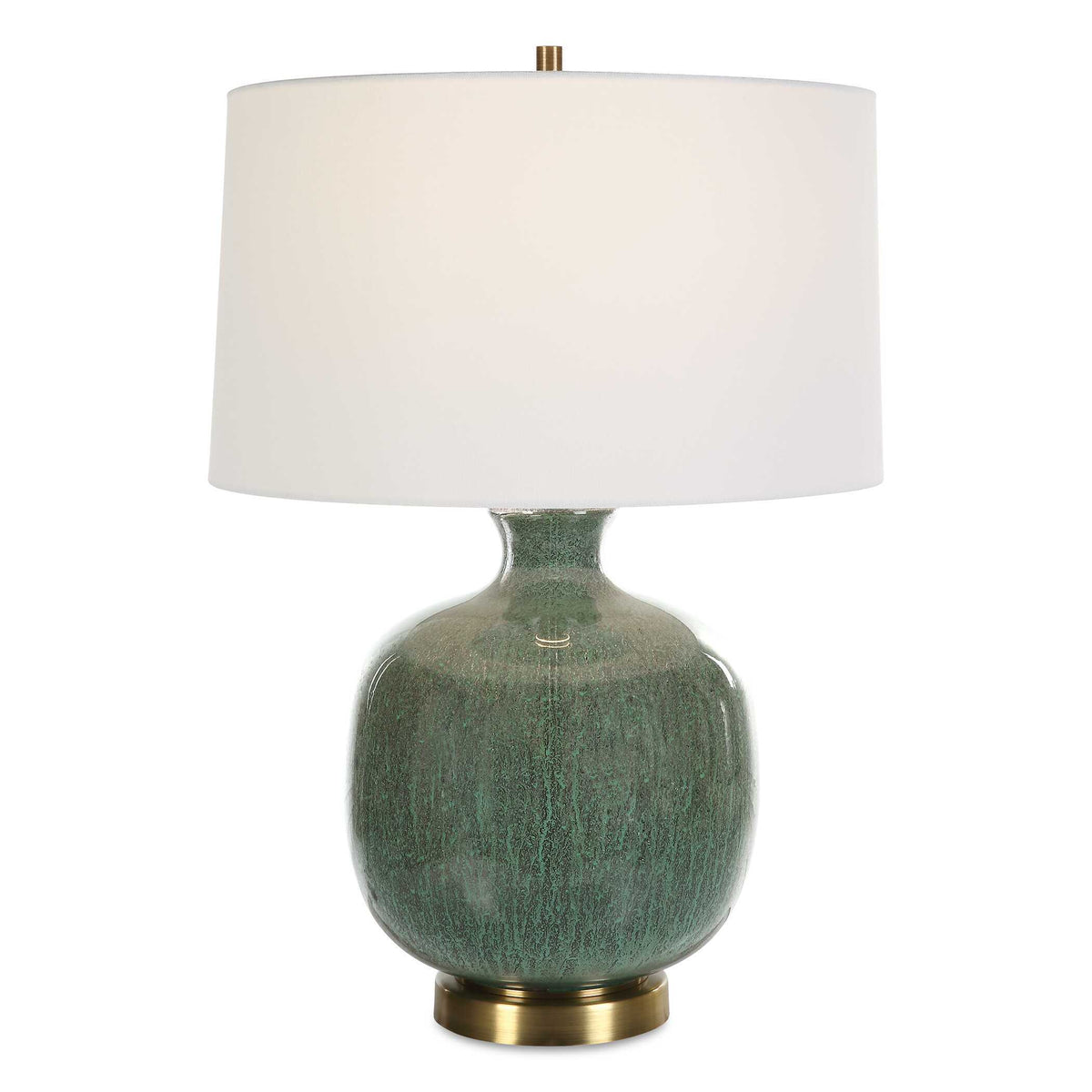 Nataly Table Lamp - Green by Uttermost - View 1