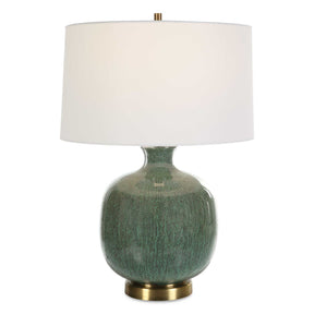 Nataly Table Lamp - Green by Uttermost - View 1