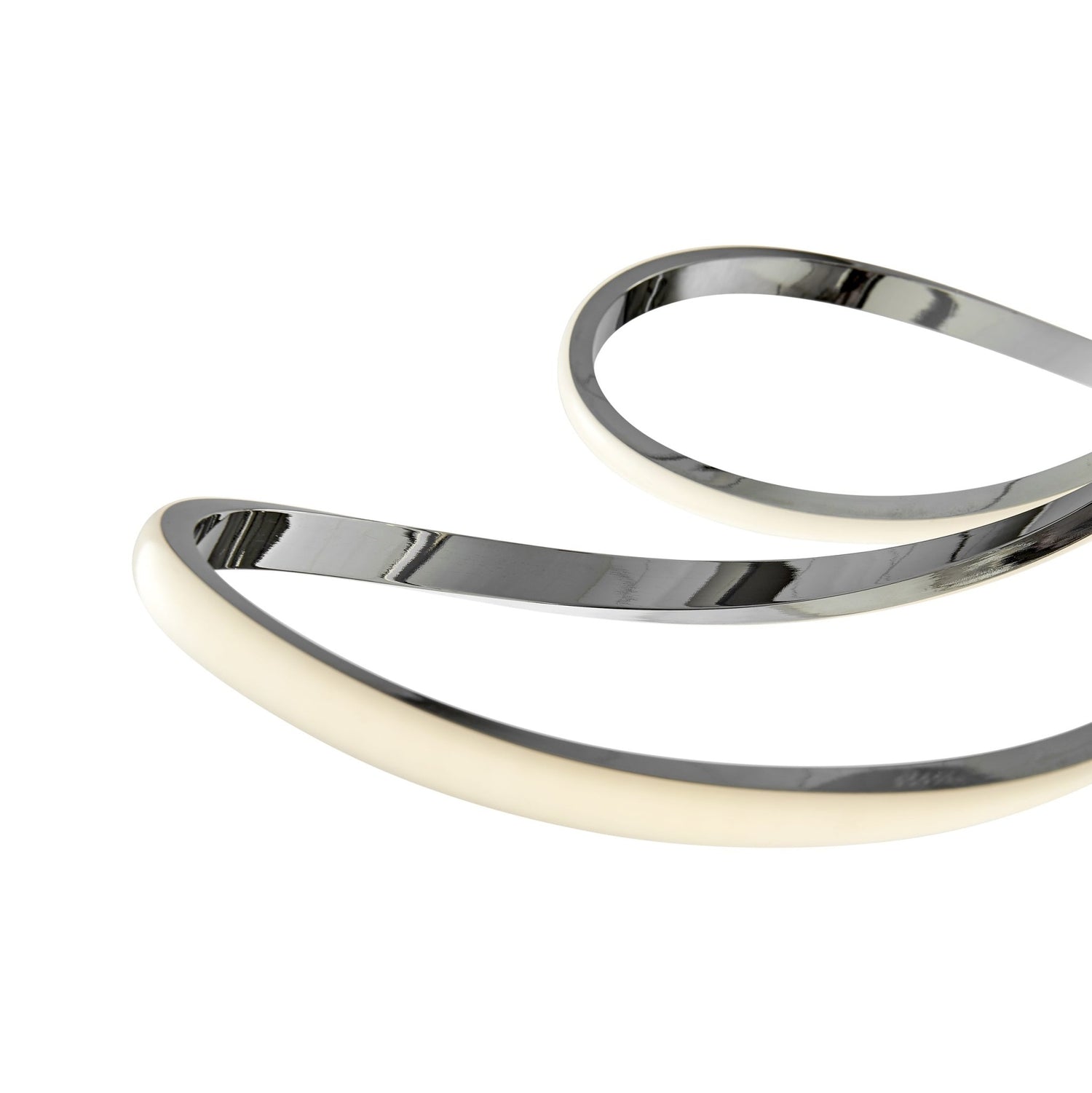 6 Petal Flower Led Strip Flush Mount Lamp // Chrome And Dimmable | Finesse | Home Elegance USA