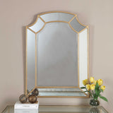 Francoli Arch Mirror - Gold by Uttermost - View 2