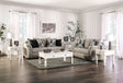 Belsize - Sofa & Loveseat - Light Taupe / Black