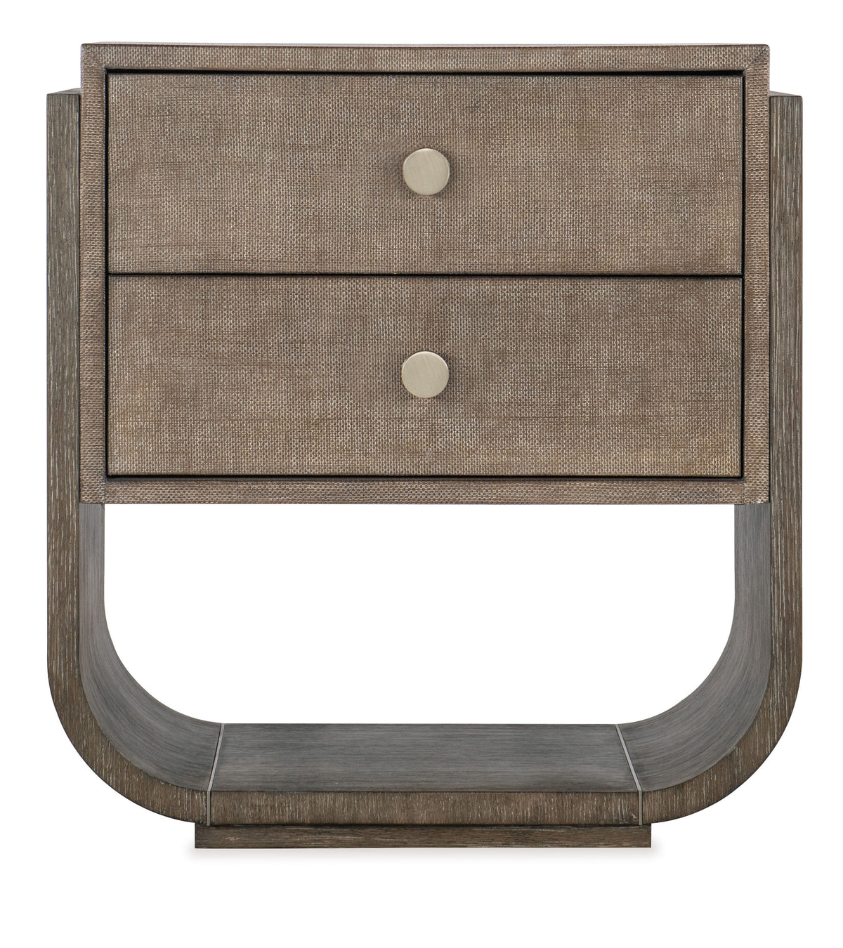 Modern Mood Two Drawer Mink Nightstand - Dark Brown by Hooker Furniture - View 3