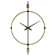 Time Flies Modern Wall Clock - Yellow by Uttermost - View 1
