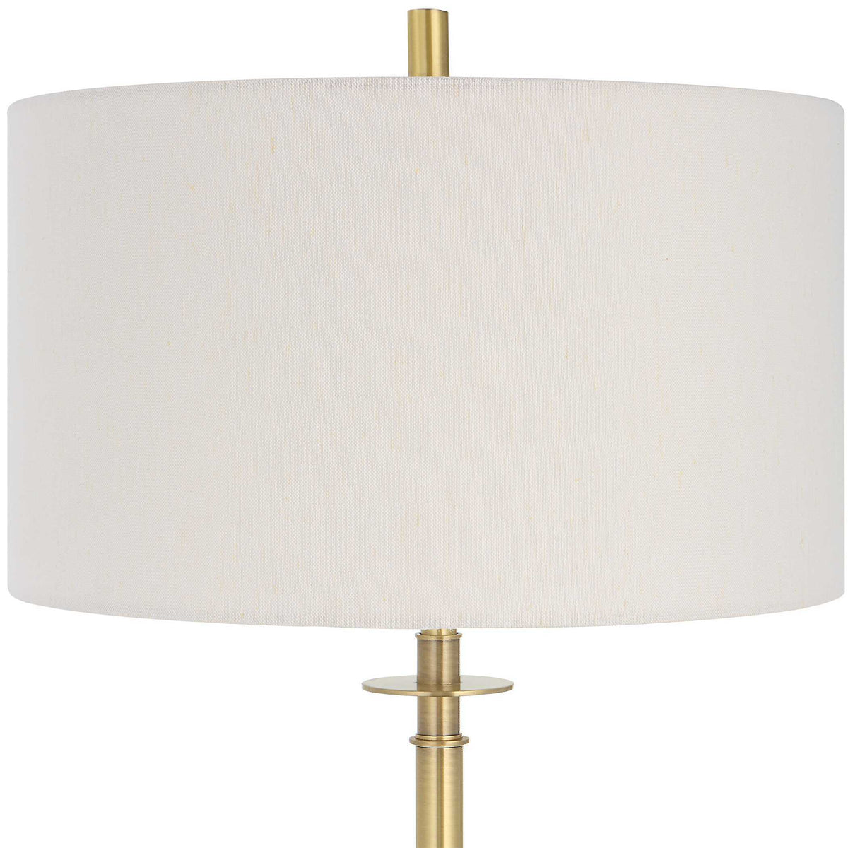 Guard Brass Floor Lamp - Yellow by Uttermost - View 5
