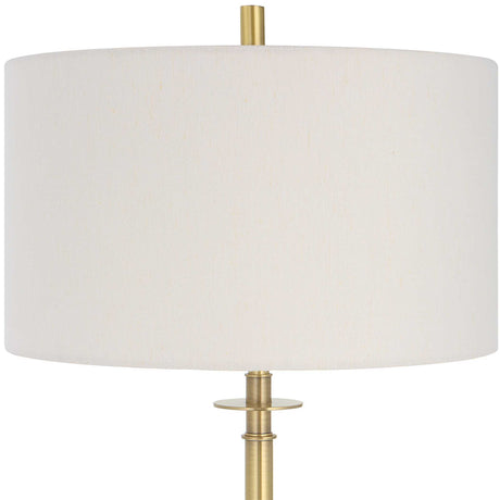 Guard Brass Floor Lamp - Yellow by Uttermost - View 5