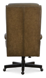 Tucker Executive Swivel Tilt Chair - Dark Brown by Hooker Furniture - View 5