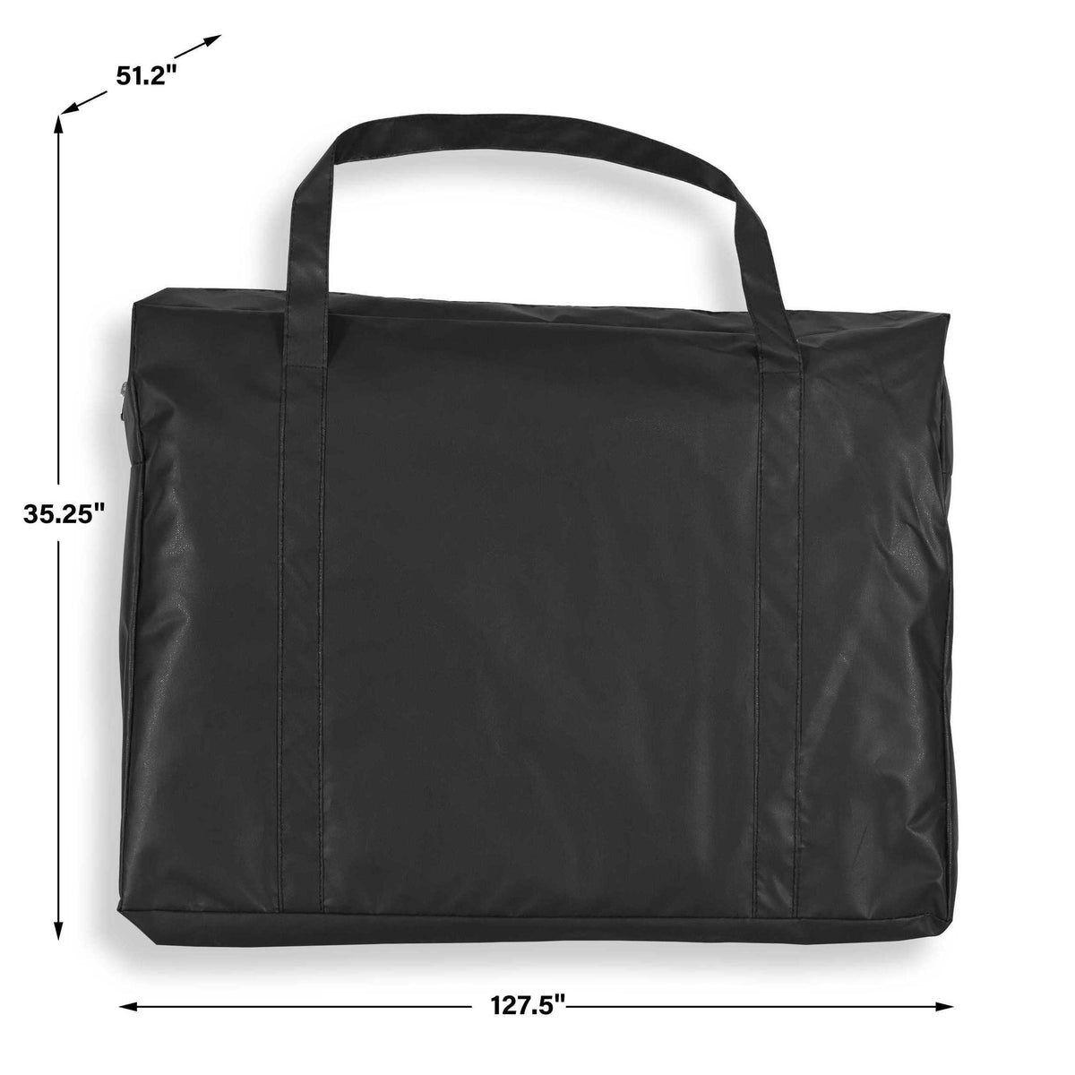 Outdoor Cover Rectangle Dining Set Cover - Black by Uttermost - View 7