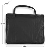 Outdoor Cover Rectangle Dining Set Cover - Black by Uttermost - View 7