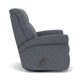 Davis Transitional Fabric Swivel Gliding Recliner | Flexsteel