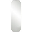 Lennox Nickel Tall Mirror - Silver by Uttermost - View 1