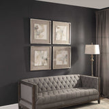 Divination Abstract Art (Set of 4) - Beige / Gray by Uttermost - View 4
