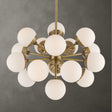 Droplet 16 Light Sputnik Chandelier - Yellow by Uttermost - View 1