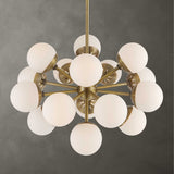 Droplet 16 Light Sputnik Chandelier - Yellow by Uttermost - View 1
