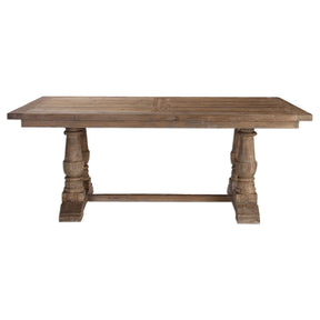 Stratford Salvaged Wood Dining Table - Light Brown by Uttermost - View 1