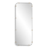 Pali Industrial Dressing Mirror - Gold by Uttermost - View 1