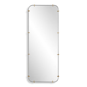 Pali Industrial Dressing Mirror - Gold by Uttermost - View 1