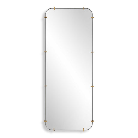 Pali Industrial Dressing Mirror - Gold by Uttermost - View 1
