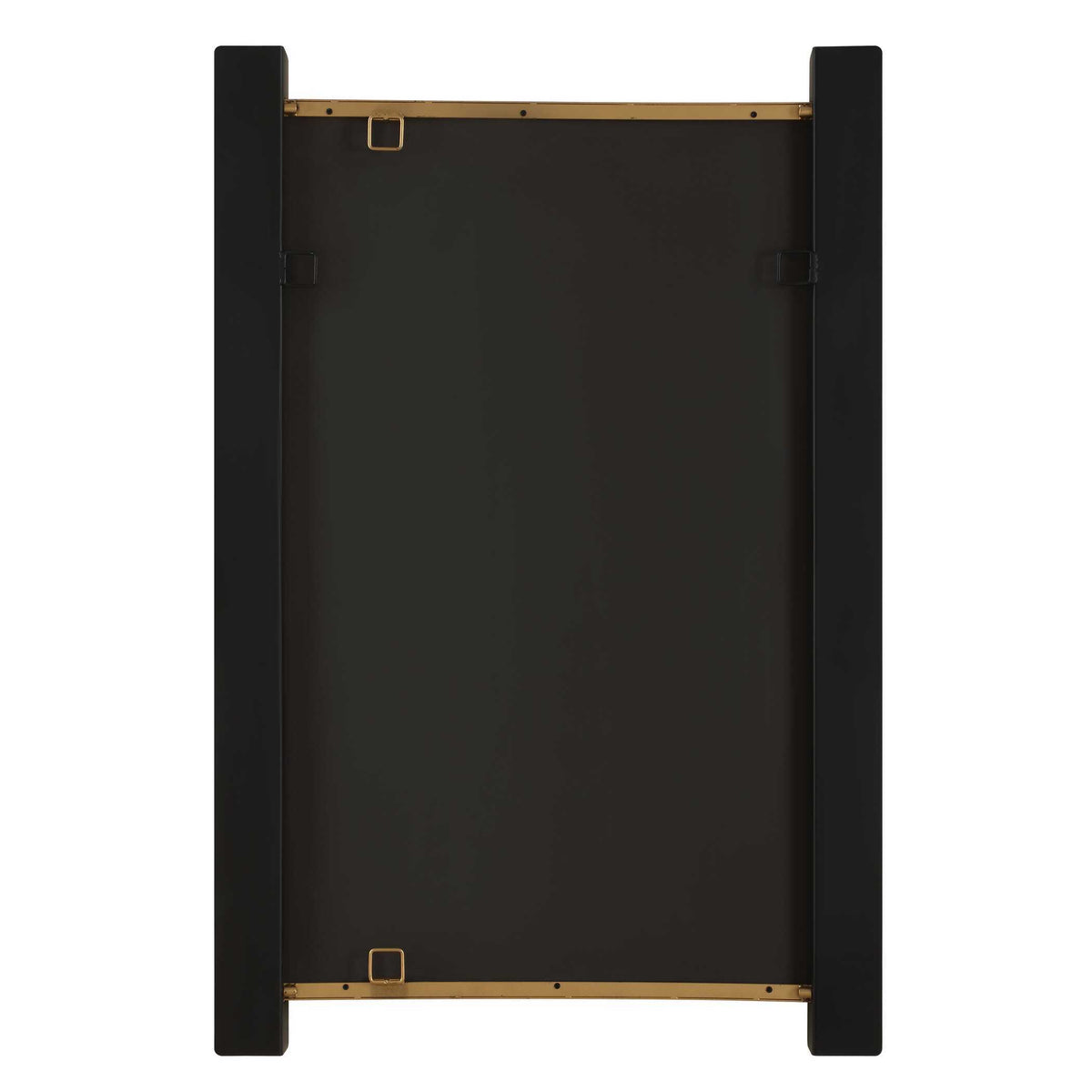 Cunene Industrial Wall Mirror - Black by Uttermost - View 6