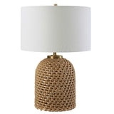 Kendari Rope & Rattan Table Lamp - Yellow by Uttermost - View 4