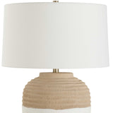 Bellaby Terracotta Table Lamp - Light Brown / White by Uttermost - View 4