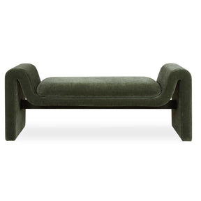 Manson Bench Moss - Dark Green by Uttermost - View 1