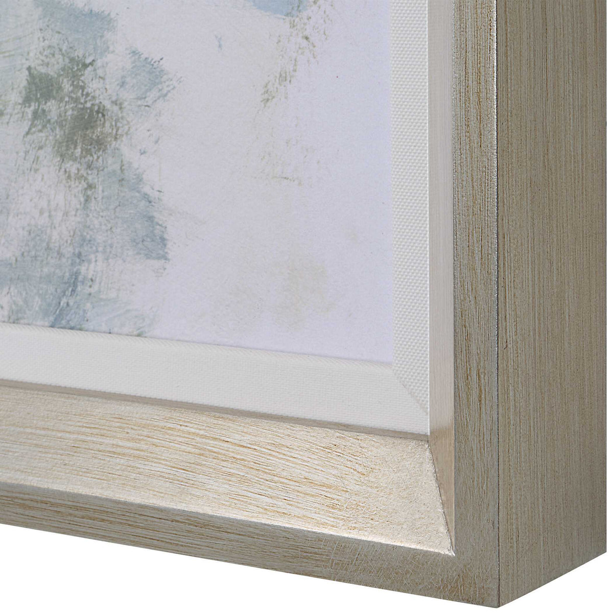 Far Away View View Framed Prints - Light Blue / Yellow by Uttermost - View 6