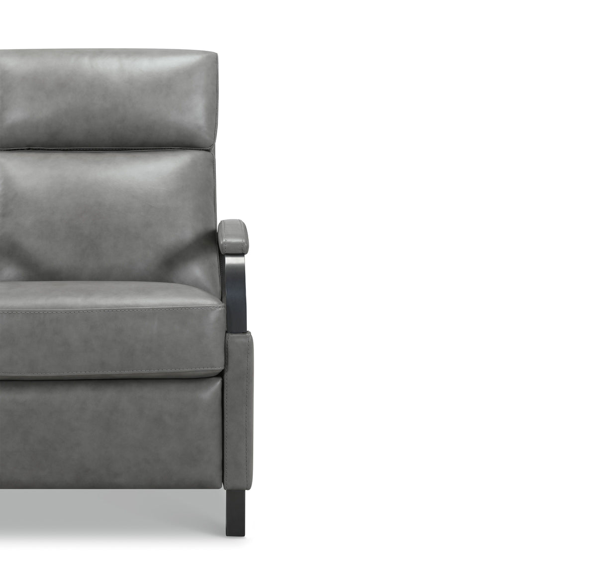 Andes Power Recliner With Power Headrest - Dark Gray by Hooker Furniture - View 8
