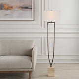 Fork In The Road Floor Lamp - Dark Brown by Uttermost - View 8