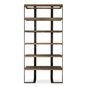 Felix Reclaimed Oak Etagere - Light Brown by Uttermost - View 1
