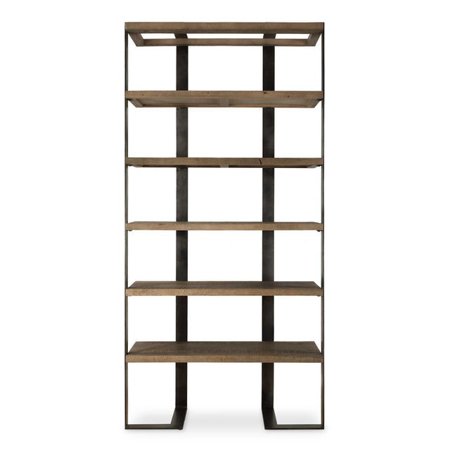 Felix Reclaimed Oak Etagere - Light Brown by Uttermost - View 1