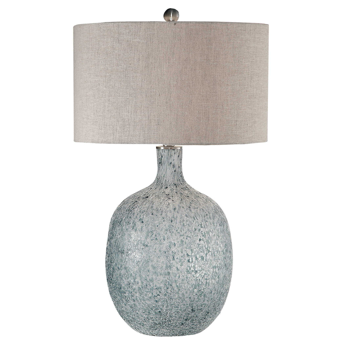 Oceaonna Glass Table Lamp - Light Blue / Beige by Uttermost - View 1