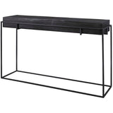 Telone Modern Console Table - Black by Uttermost - View 4