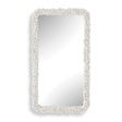 Barnacle Rectangular Mirror - White by Uttermost - View 1