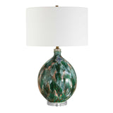 Mihaela Drip Glaze Table Lamp - Blue / Green by Uttermost - View 3