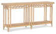 Commerce And Market Knot Kidding Console Table Light Natural - Light Brown by Hooker Furniture - View 1