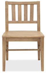 Driftwood Splatback Side Chair (Set of 2) Buckboard - Light Brown by Hooker Furniture - View 4