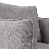 Corben Swivel Chair - Gray by Uttermost - View 6