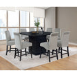 Giannis Black and Grey 9-piece Dining Set - sold by Home Elegance USA