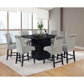 Giannis Black and Grey 9-piece Dining Set - sold by Home Elegance USA