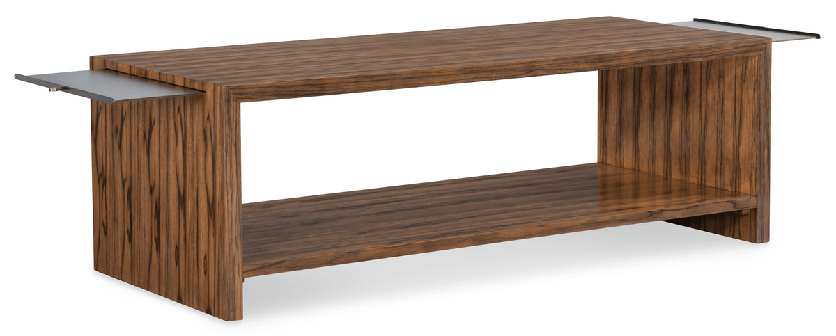 Melange Rivington Coffee Table - Dark Brown by Hooker Furniture - View 4