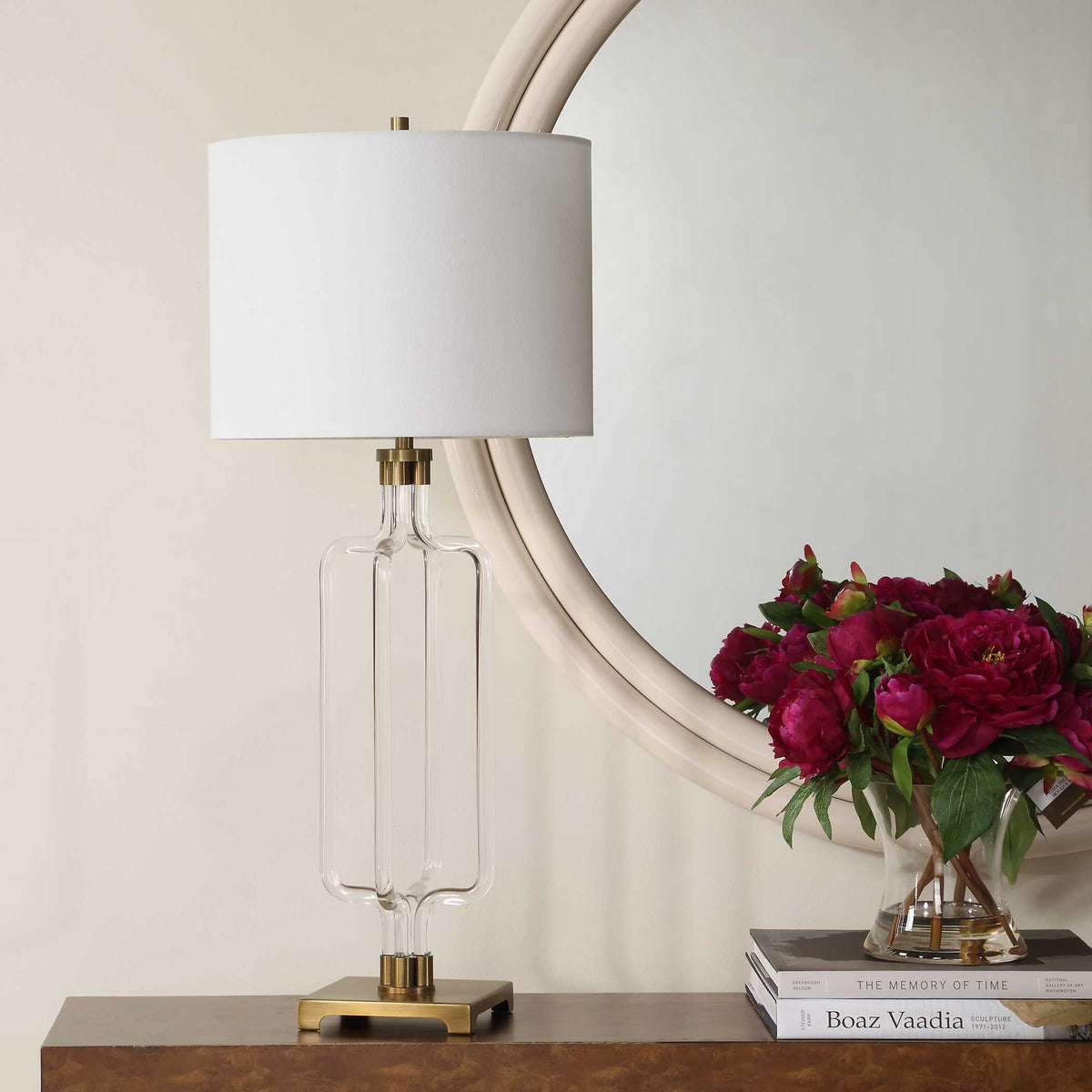 Outline Cordless LED Table Lamp - Gold by Uttermost - View 4