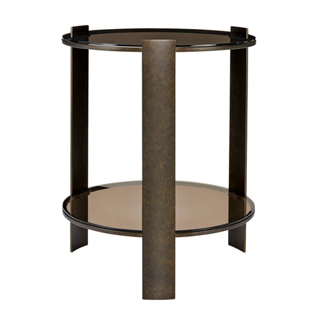 Hanson Side Table - Bronze by Uttermost - View 4