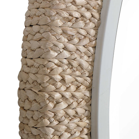 Carbet Round Rope Mirror - Light Brown / White by Uttermost - View 5